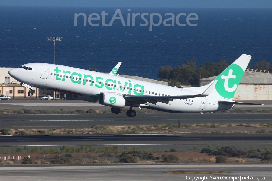 Transavia Boeing 737-8K2 (PH-HSC) | Photo 155348