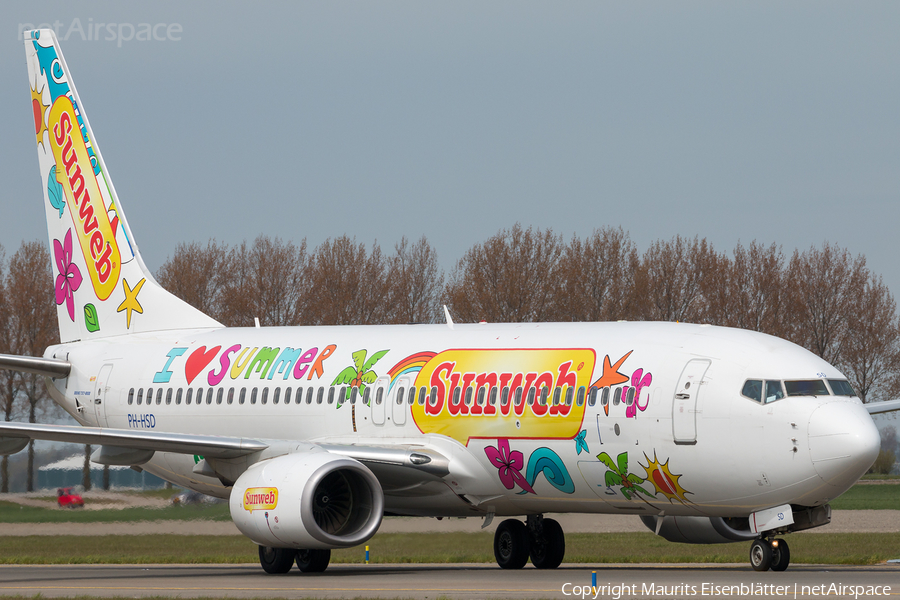 Transavia Boeing 737-8K2 (PH-HSD) | Photo 112792