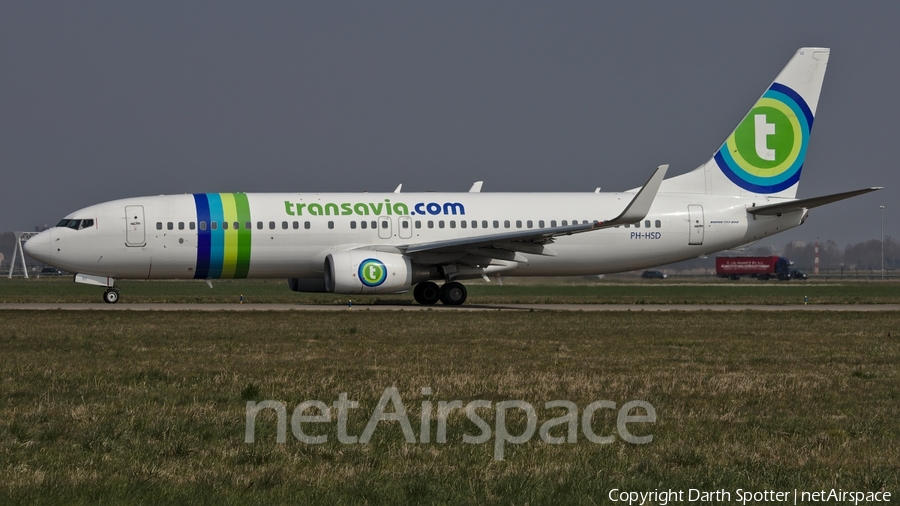 Transavia Boeing 737-8K2 (PH-HSD) | Photo 228386