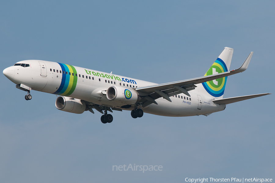 Transavia Boeing 737-8K2 (PH-HSD) | Photo 62328