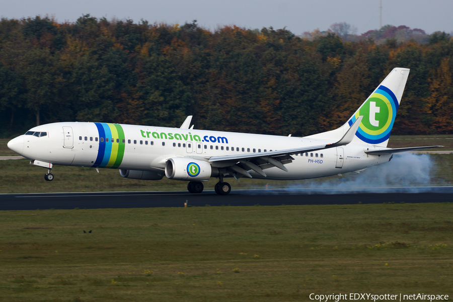 Transavia Boeing 737-8K2 (PH-HSD) | Photo 278128
