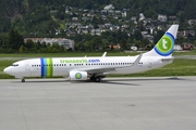 Transavia Boeing 737-8K2 (PH-HSD) at  Innsbruck - Kranebitten, Austria