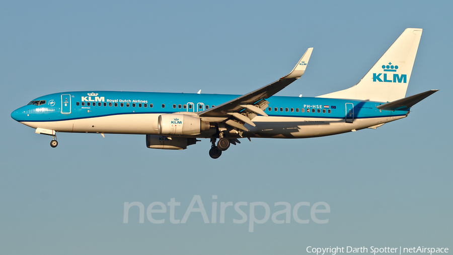 KLM - Royal Dutch Airlines Boeing 737-8K2 (PH-HSE) | Photo 359064