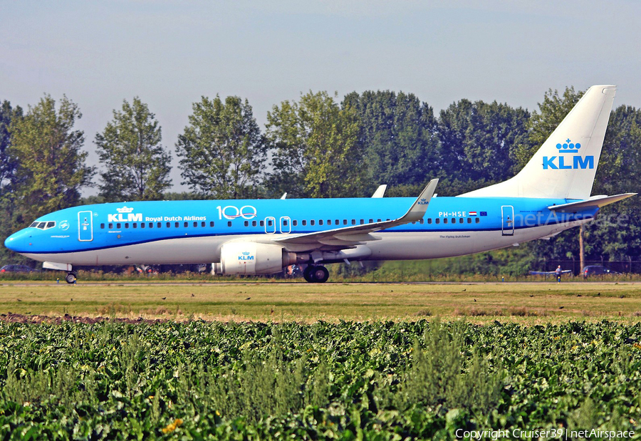 KLM - Royal Dutch Airlines Boeing 737-8K2 (PH-HSE) | Photo 376536
