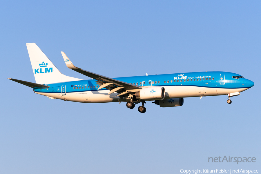 KLM - Royal Dutch Airlines Boeing 737-8K2 (PH-HSE) | Photo 674371
