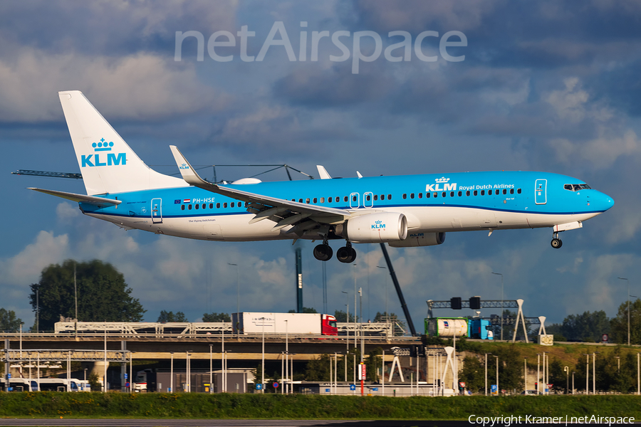 KLM - Royal Dutch Airlines Boeing 737-8K2 (PH-HSE) | Photo 675912