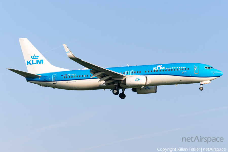 KLM - Royal Dutch Airlines Boeing 737-8K2 (PH-HSE) | Photo 678632