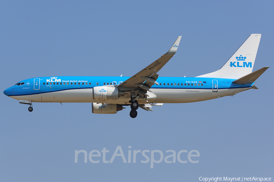 KLM - Royal Dutch Airlines Boeing 737-8K2 (PH-HSE) | Photo 407851