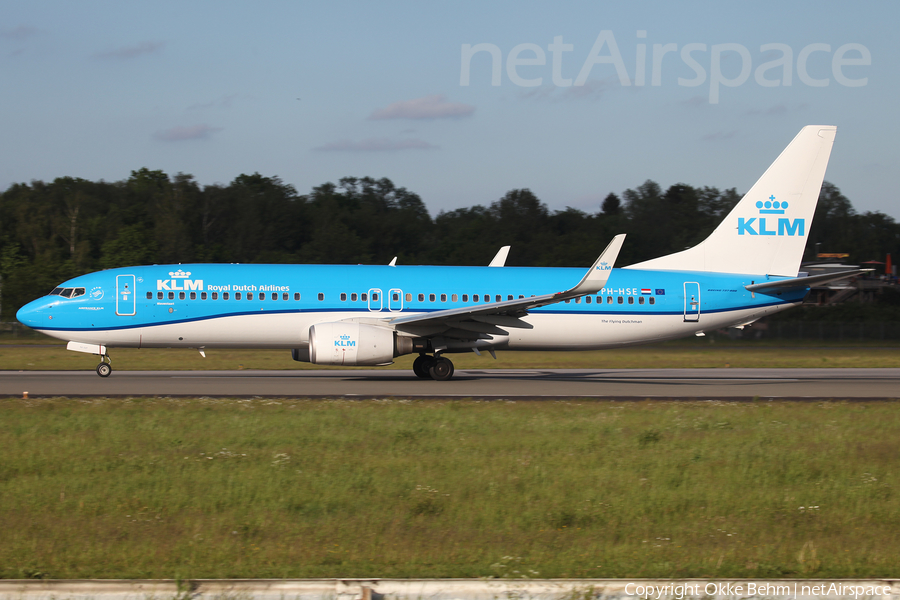 KLM - Royal Dutch Airlines Boeing 737-8K2 (PH-HSE) | Photo 324112