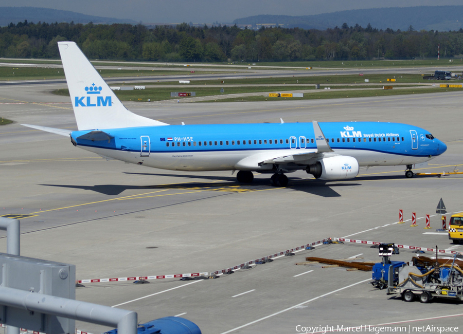 KLM - Royal Dutch Airlines Boeing 737-8K2 (PH-HSE) | Photo 160127