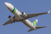 Transavia Boeing 737-8K2 (PH-HSE) at  Gran Canaria, Spain