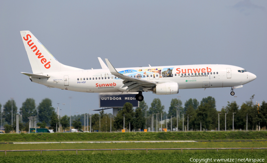 Transavia Boeing 737-8K2 (PH-HSF) | Photo 176834