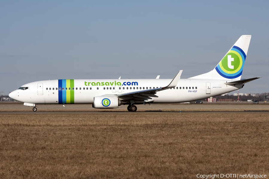 Transavia Boeing 737-8K2 (PH-HSF) | Photo 404813