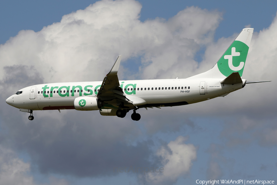Transavia Boeing 737-8K2 (PH-HSF) | Photo 520185