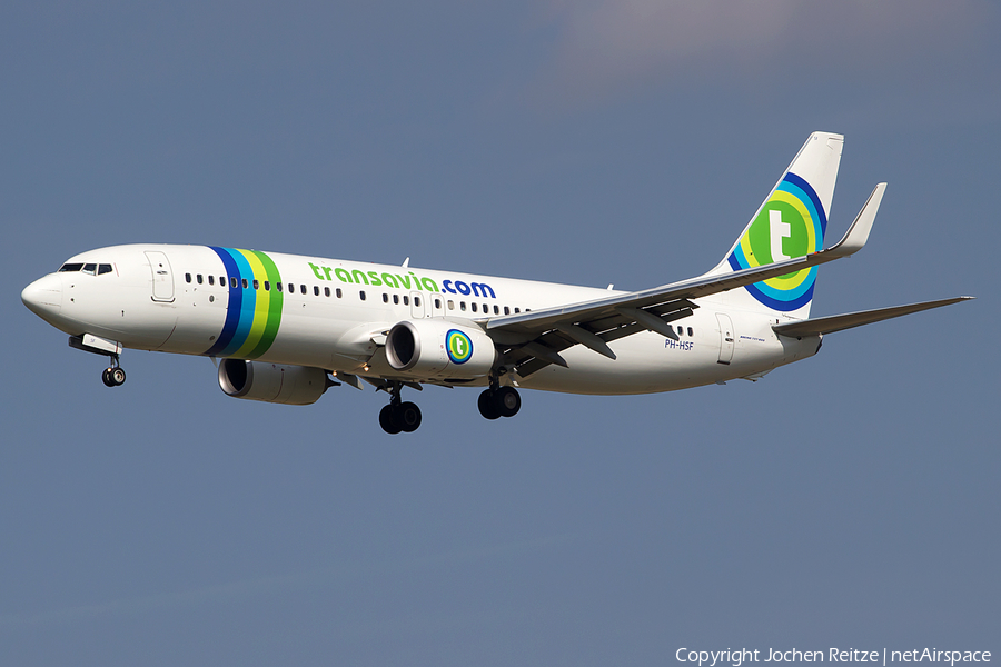 Transavia Boeing 737-8K2 (PH-HSF) | Photo 82317