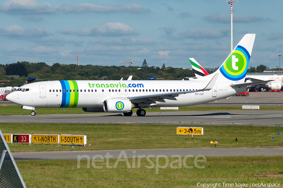 Transavia Boeing 737-8K2 (PH-HSF) | Photo 86955