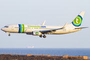 Transavia Boeing 737-8K2 (PH-HSF) at  Gran Canaria, Spain