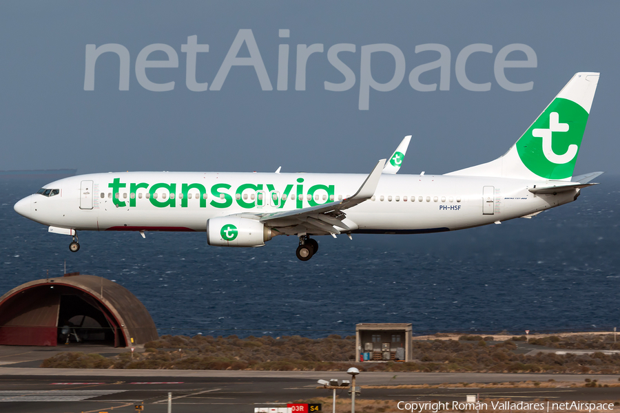 Transavia Boeing 737-8K2 (PH-HSF) | Photo 343135
