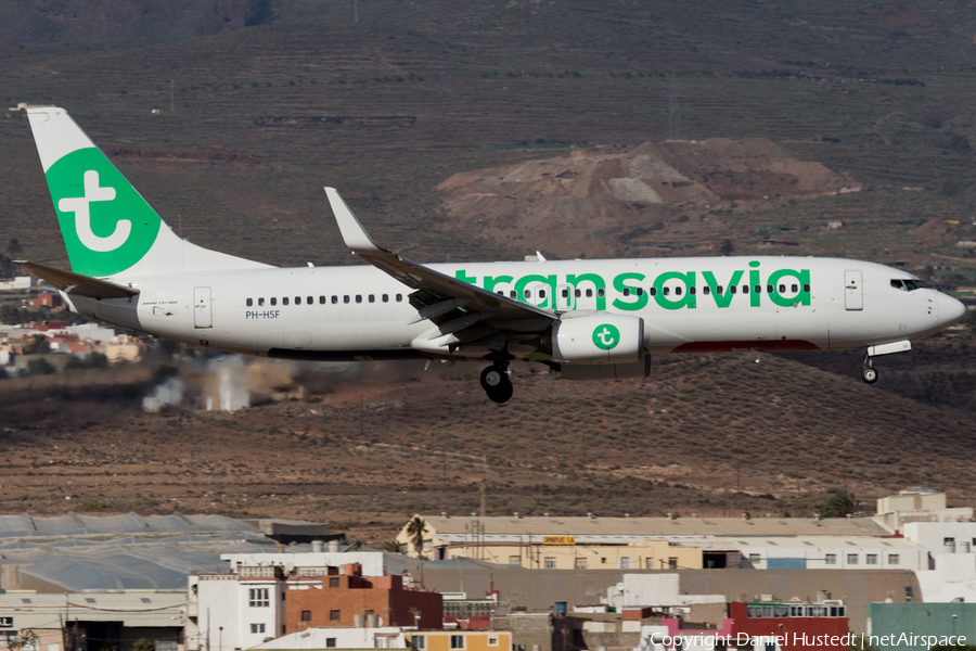 Transavia Boeing 737-8K2 (PH-HSF) | Photo 412882