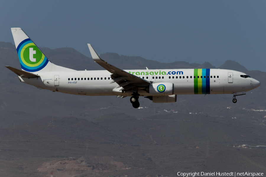 Transavia Boeing 737-8K2 (PH-HSF) | Photo 443503
