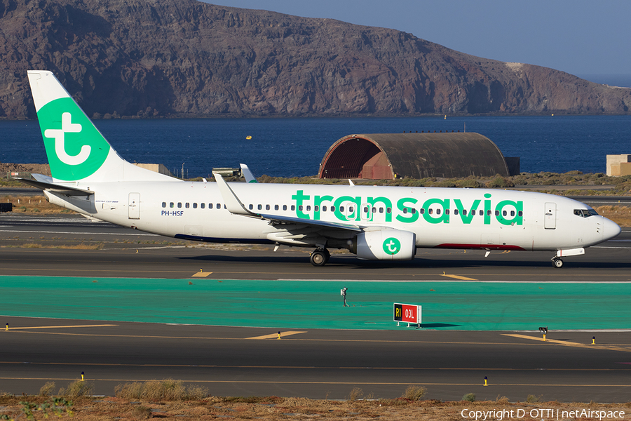 Transavia Boeing 737-8K2 (PH-HSF) | Photo 575569