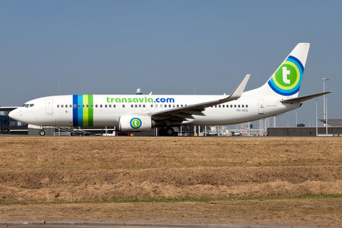 Transavia Boeing 737-8K2 (PH-HSG) at  Amsterdam - Schiphol, Netherlands