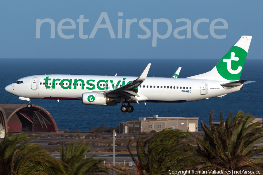 Transavia Boeing 737-8K2 (PH-HSG) | Photo 350785