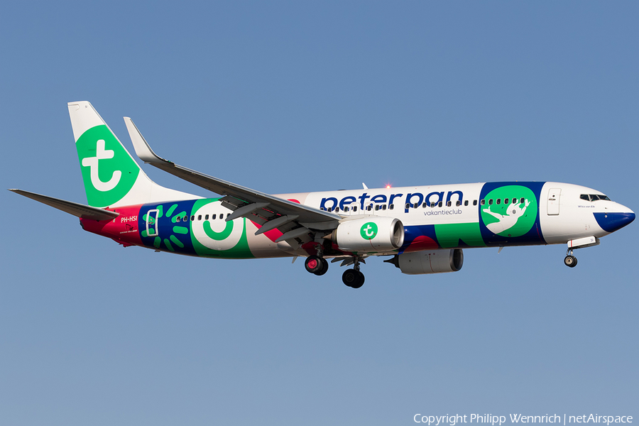 Transavia Boeing 737-8K2 (PH-HSI) | Photo 329524