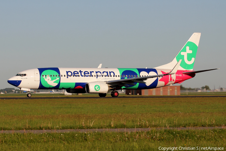 Transavia Boeing 737-8K2 (PH-HSI) | Photo 242555