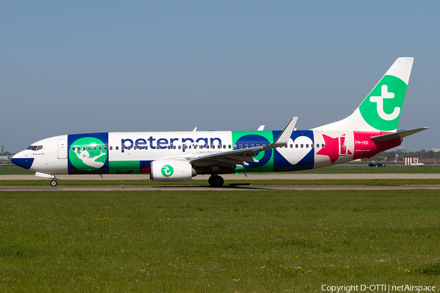 Transavia Boeing 737-8K2 (PH-HSI) | Photo 243422