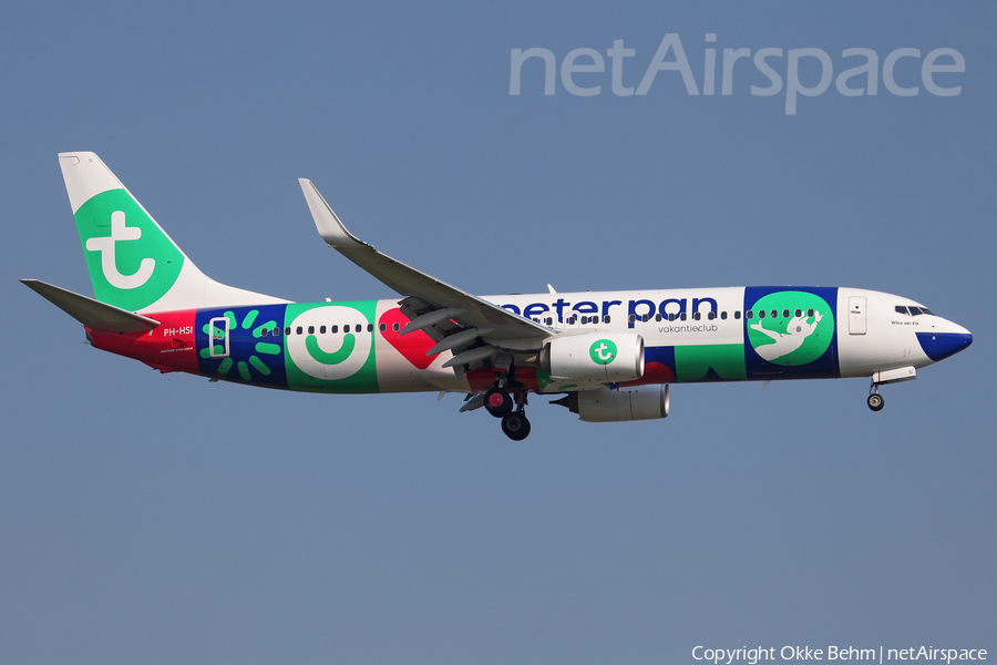 Transavia Boeing 737-8K2 (PH-HSI) | Photo 245985
