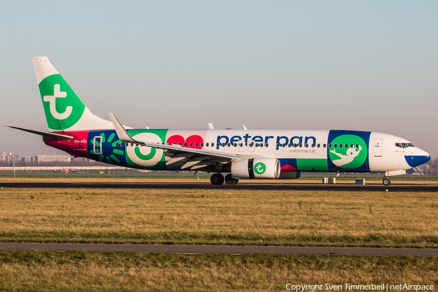 Transavia Boeing 737-8K2 (PH-HSI) | Photo 366613