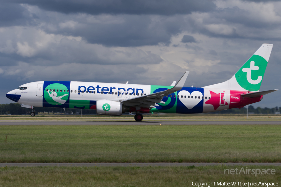 Transavia Boeing 737-8K2 (PH-HSI) | Photo 393824