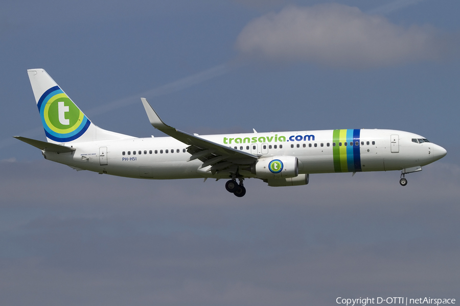 Transavia Boeing 737-8K2 (PH-HSI) | Photo 437756