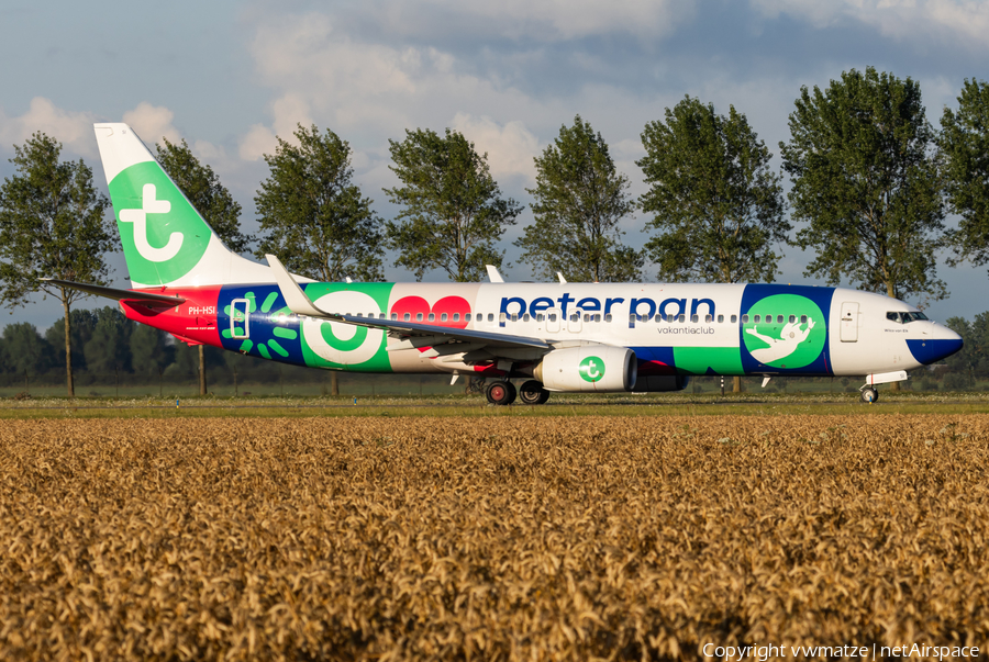 Transavia Boeing 737-8K2 (PH-HSI) | Photo 581554