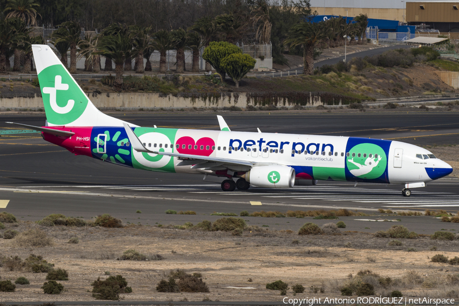 Transavia Boeing 737-8K2 (PH-HSI) | Photo 206322