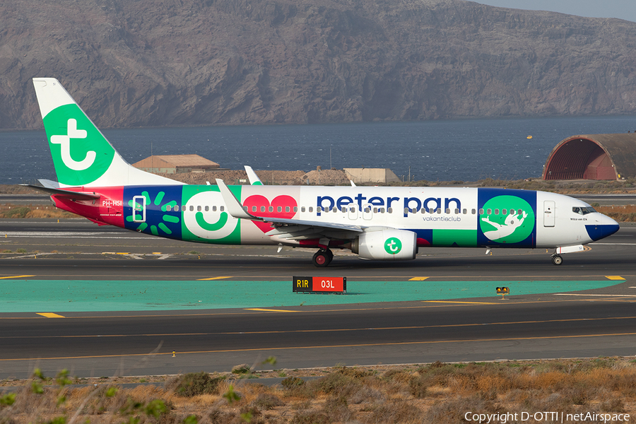 Transavia Boeing 737-8K2 (PH-HSI) | Photo 259517