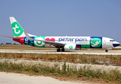 Transavia Boeing 737-8K2 (PH-HSI) at  Rhodes, Greece