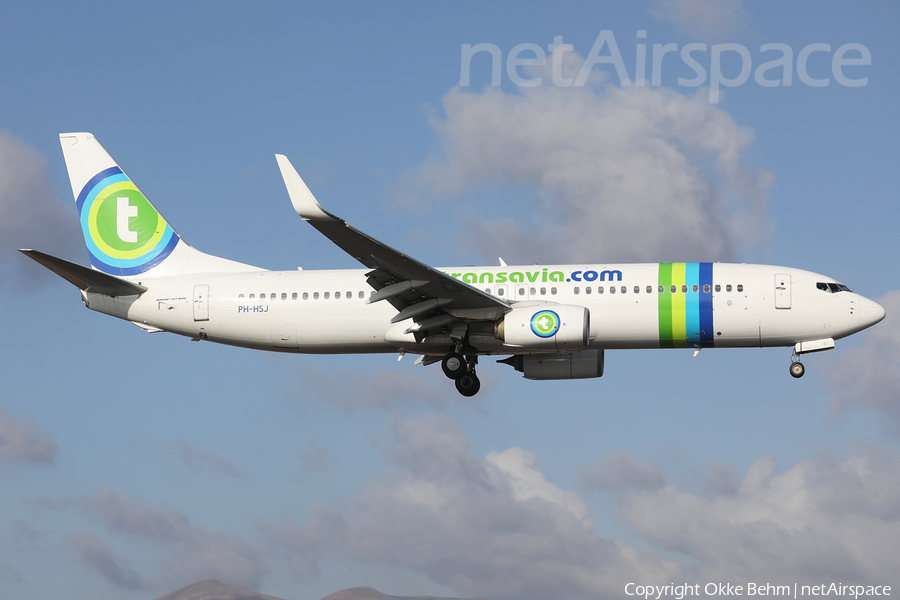 Transavia Boeing 737-8K2 (PH-HSJ) | Photo 364197