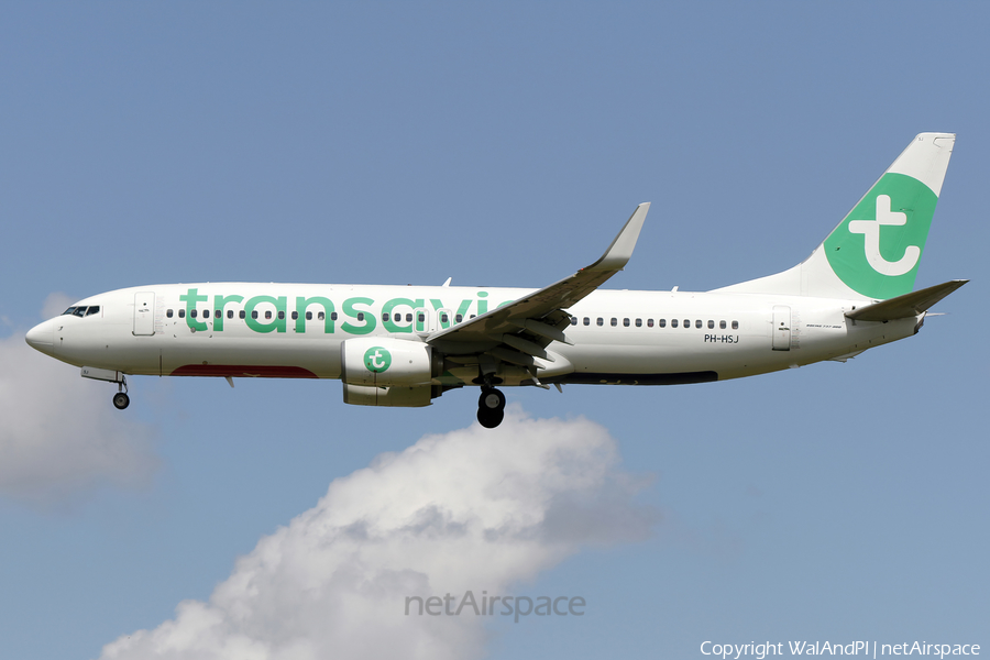 Transavia Boeing 737-8K2 (PH-HSJ) | Photo 520375