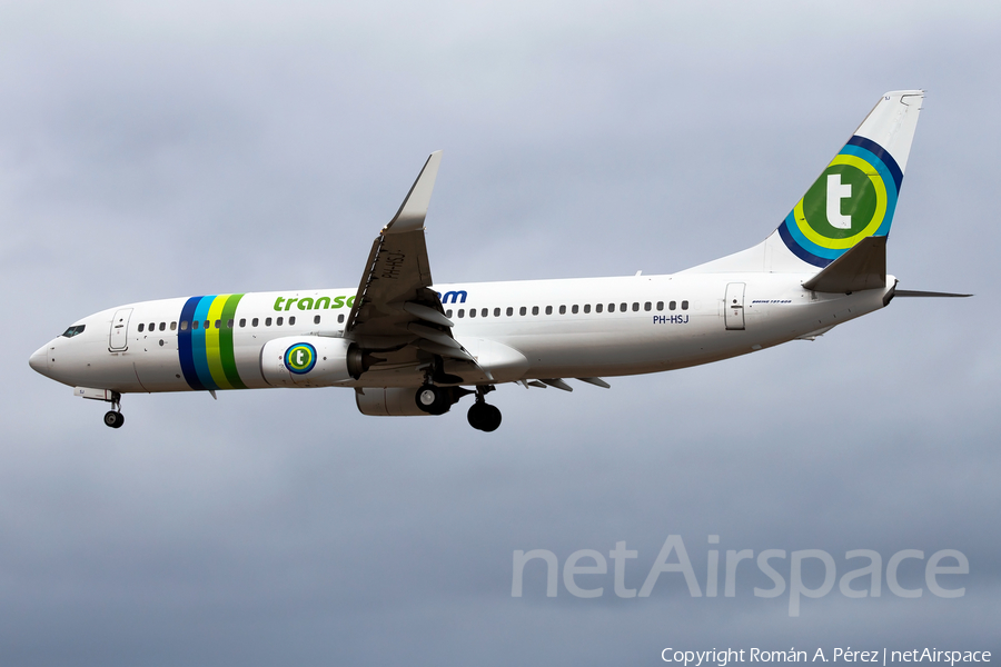 Transavia Boeing 737-8K2 (PH-HSJ) | Photo 285237