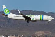 Transavia Boeing 737-8K2 (PH-HSJ) at  Gran Canaria, Spain