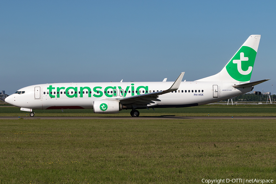 Transavia Boeing 737-8K2 (PH-HSK) | Photo 165968