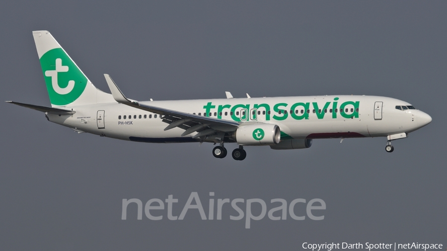 Transavia Boeing 737-8K2 (PH-HSK) | Photo 228388