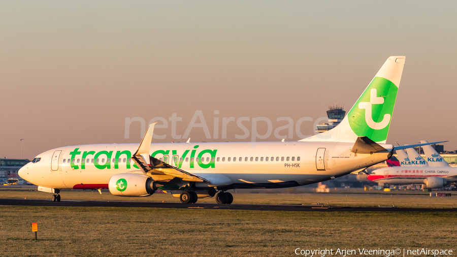 Transavia Boeing 737-8K2 (PH-HSK) | Photo 320864