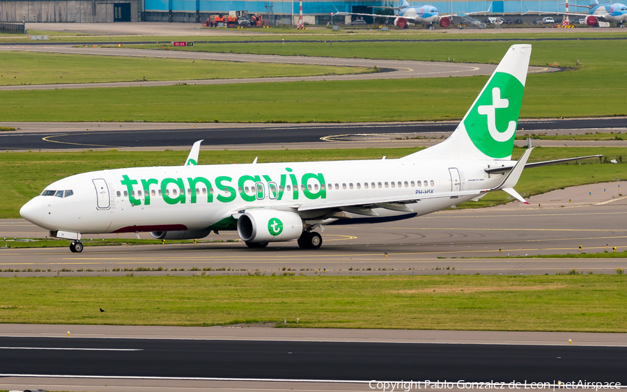 Transavia Boeing 737-8K2 (PH-HSK) | Photo 350477