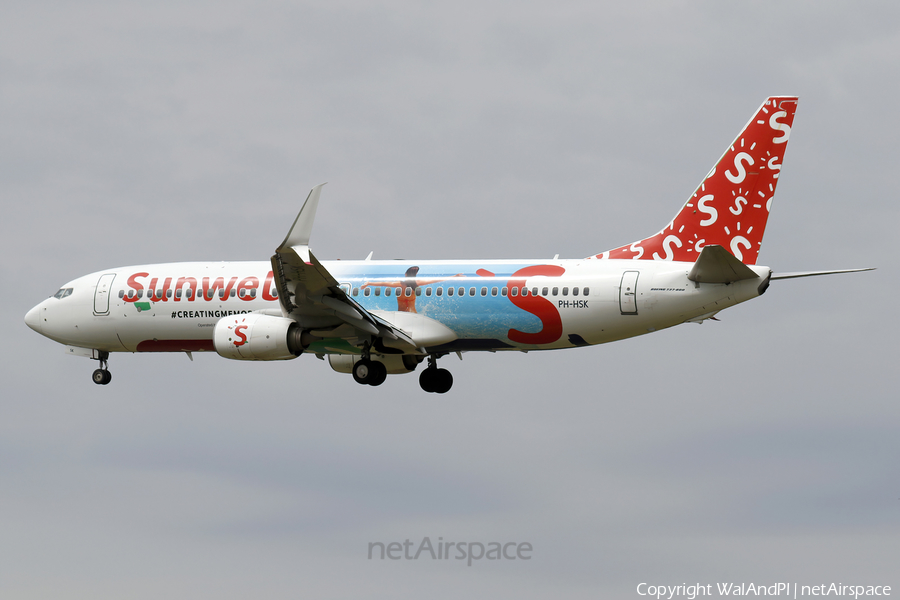 Transavia Boeing 737-8K2 (PH-HSK) | Photo 520604