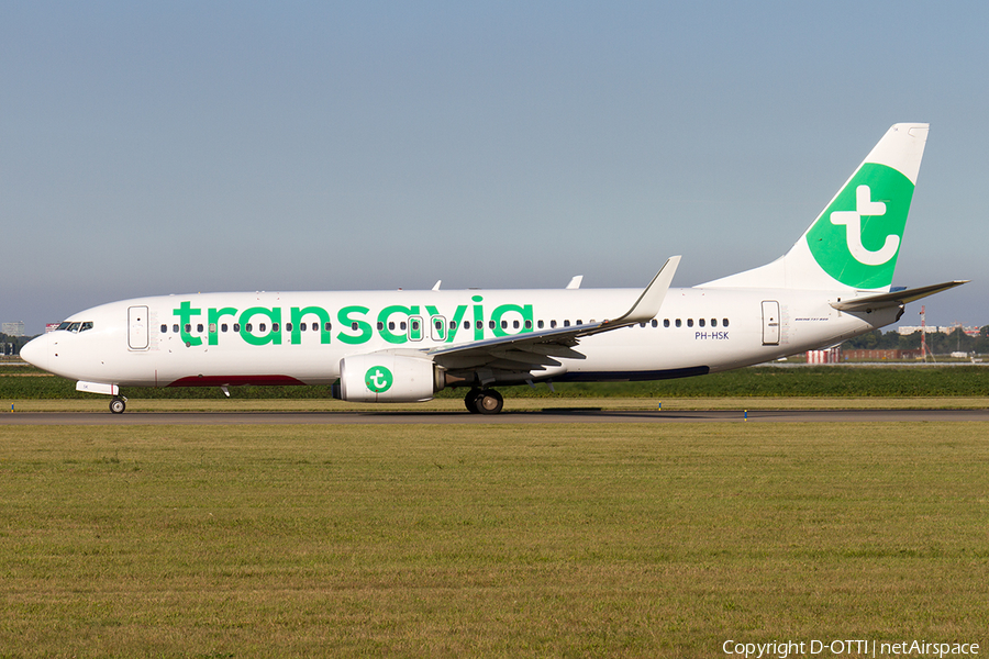 Transavia Boeing 737-8K2 (PH-HSK) | Photo 610624