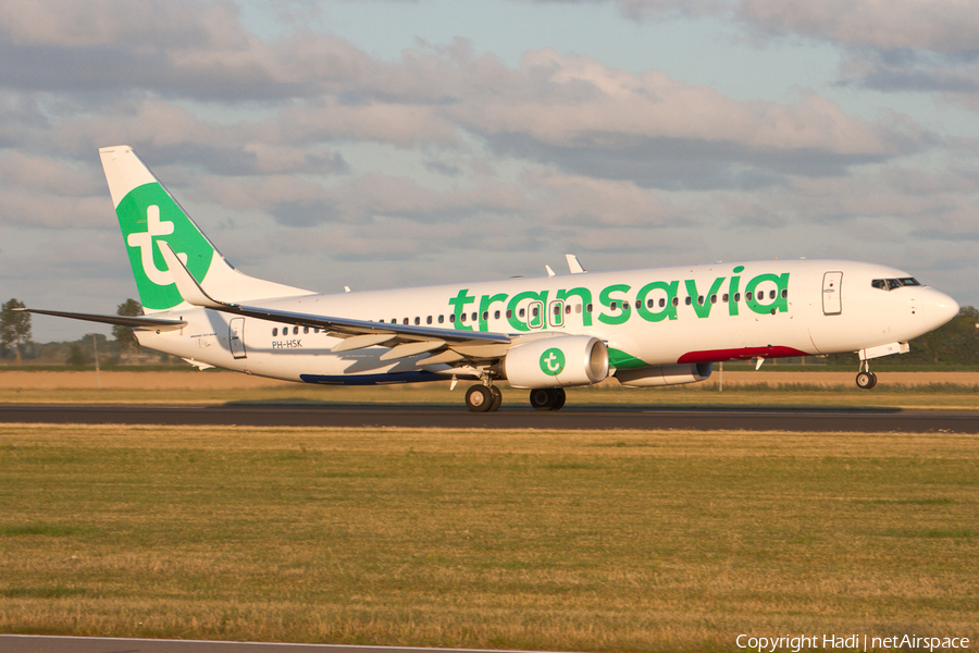 Transavia Boeing 737-8K2 (PH-HSK) | Photo 81822