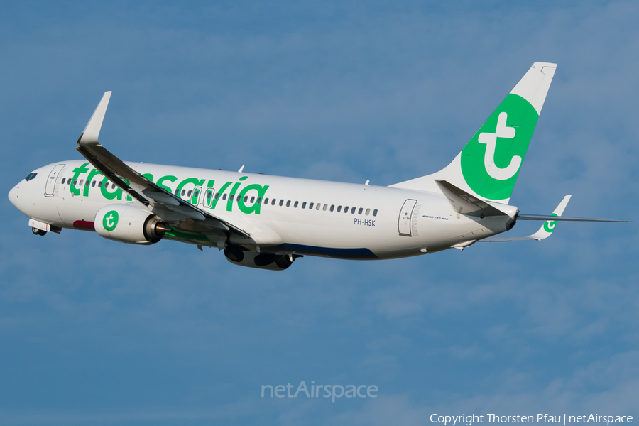 Transavia Boeing 737-8K2 (PH-HSK) | Photo 82807